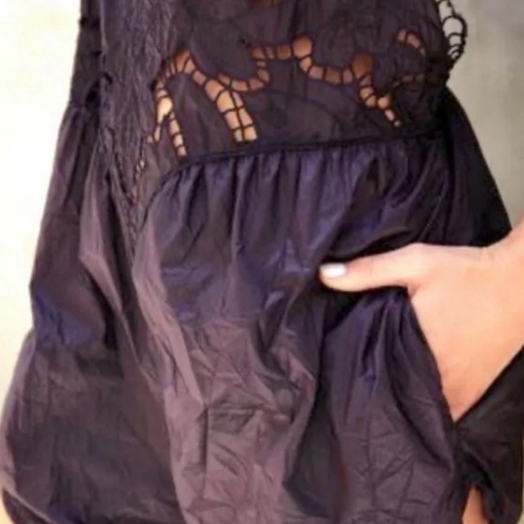 Free people Movement Elevation one piece  lightweight embroidered eyelet  romper - Picture 4 of 8